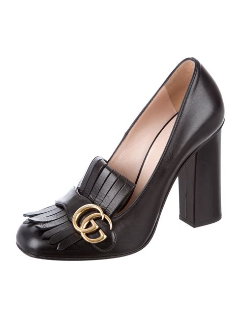 gucci marmont heels replica|gucci 6 inch heels.